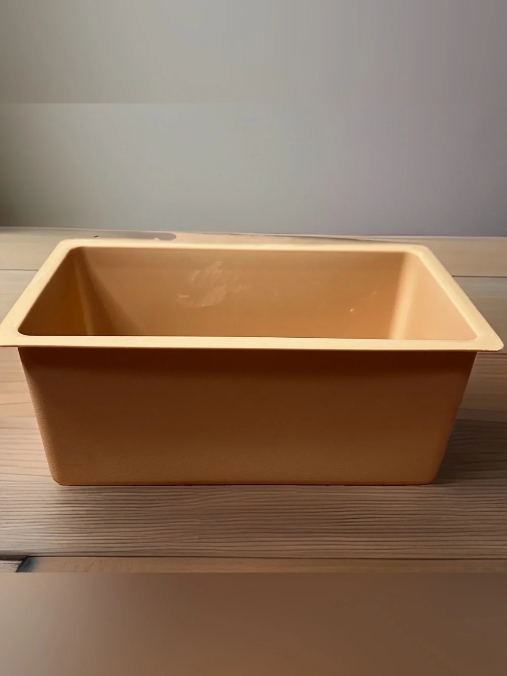 Vintage Tupperware Butter Dish Keeper 638 Harvest Gold & Base 639 Almond